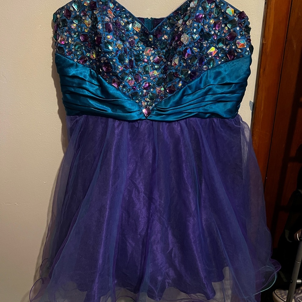 Dress with Beaded Bodice